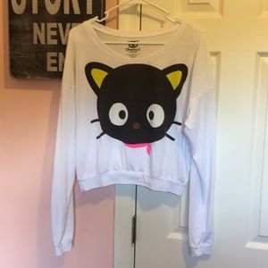 Sanrio Crop Top Long Sleeve Shirt